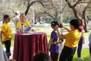 An outdoor event at ASU Polytechnic open door
