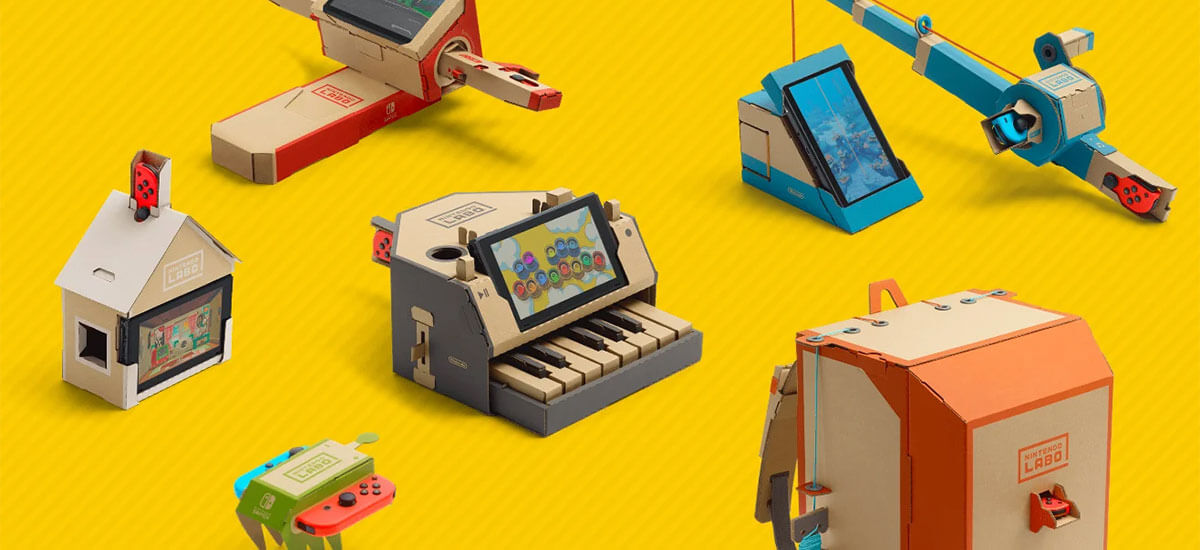 Assorted Nintendo Labo projects