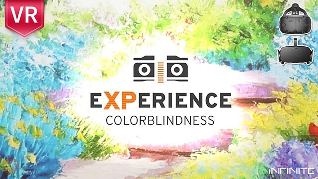 Experience colorblindness