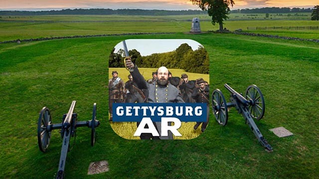 Gettysburg battlefield AR
