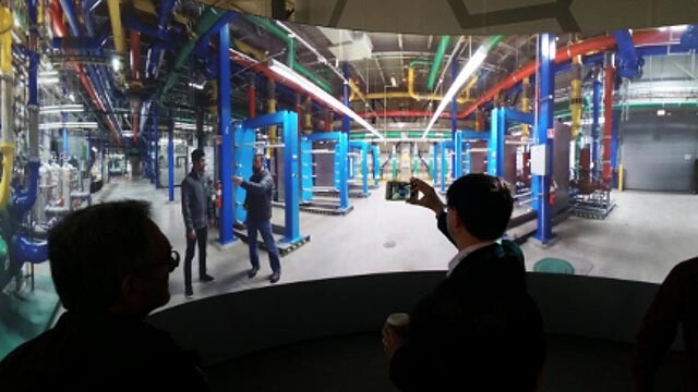 Google data center tour