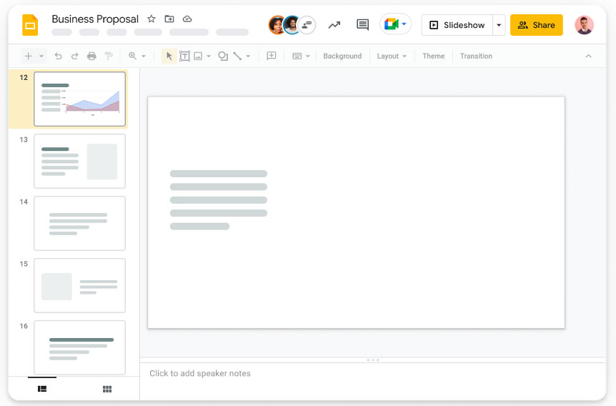 Google Slides screenshot